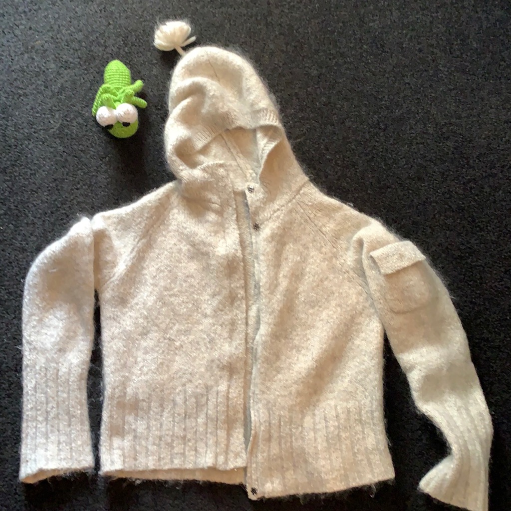 Fuzzy Soft Mohair Sweater By Banana Republic